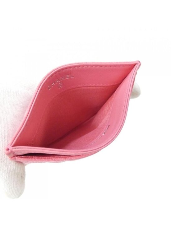 Chanel Card Case Card Holders Pink - Picture 6 of 6